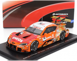 TOYOTA Supra Gr Team Eneos Rookie №14 Gt500 Class Super Gt (2024) Kazuya Oshima - Nirei Fukuzumi, Orange White