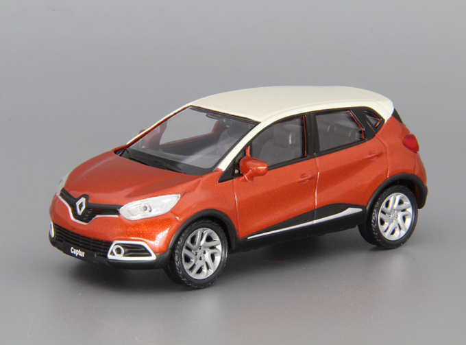 RENAULT Captur, orange / beige