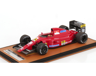 FERRARI F1 642 №28 British Gp With Rain Tires (1991) Jean Alesi, Red Black
