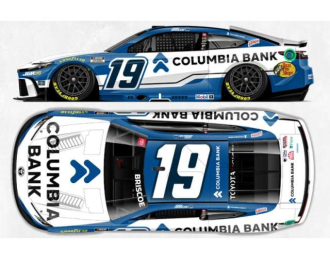 Toyota Camry XSE #19 Chase Briscoe *Columbia Bank*, white/blue 2026