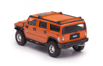 HUMMER H2 (2008), оранжевый металлик