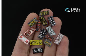 3D Декаль для всех моделей) (на метал. основании)