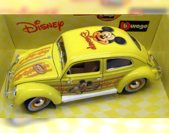 VOLKSWAGEN Kafer Beetle Mickey (cod.2002), yellow