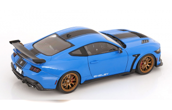 FORD Shelby Mustang Super Snake Coupe (2024), blue metallic / black