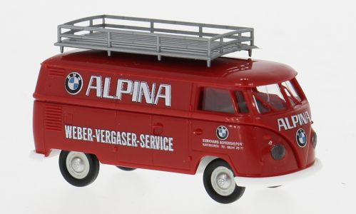 VOLKSWAGEN T1b Kasten Alpina (1960), red