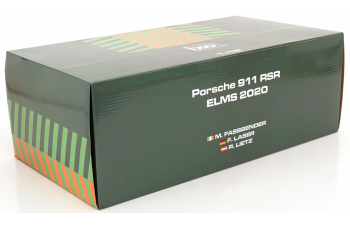 PORSCHE 911 RSR #93 Porsche 911 RSR #93 ELMS Proton Competition (2020), black/green