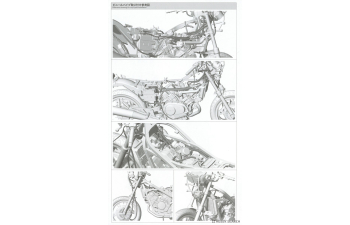 Сборная модель HONDA Vt250f (mc08) 1984