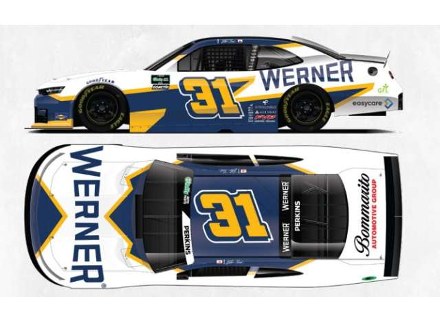 CHEVROLET #31 Blaine Perkins *Werner*, various 2026