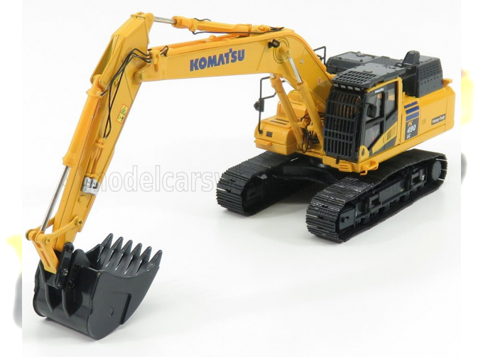 KOMATSU Pc490lc Escavatore Cingolato - Tractor Excavator - Heavy Duty, Yellow Black