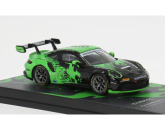 PORSCHE 911 GT3 Cup (992) Fire Monkey Motorsport, green/black