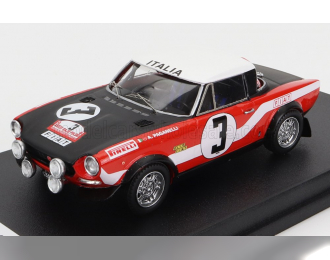 FIAT 124 Abarth (night Version) №3 Rally Of Poland (1973) A.Paganelli - N.Russo, Red Black White