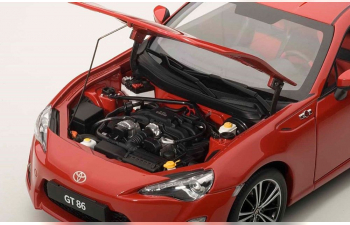 TOYOTA 86 GT (European Version / LHD) (2012), red