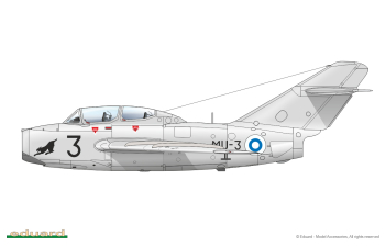 Сборная модель UTI MiG-15