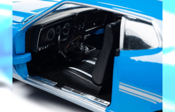 FORD Mustang Mach 1 (1972), blue silver