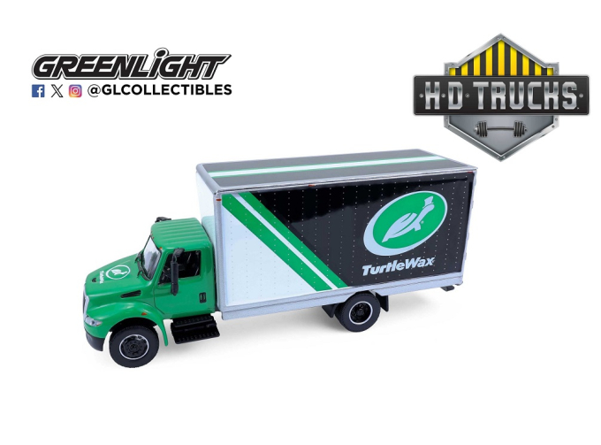 INTERNATIONAL Durastar фургон "Turtle Wax" (2013), green