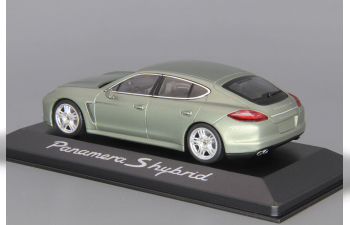 PORSCHE Panamera S Hybrid Cryst, green metallic