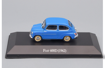 FIAT 600D 1962, blue