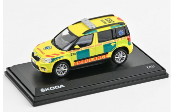 SKODA Yeti Suv Facelift (restyling) Doktor 233 Ambulance (2013), Yellow Green