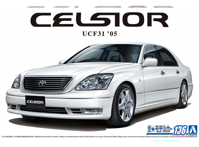 Сборная модель TOYOTA Celsior 05