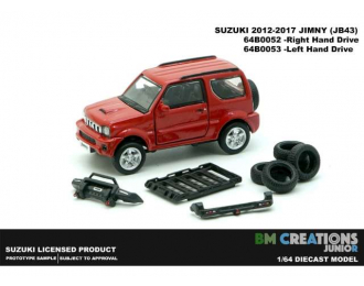 SUZUKI Jimny JB43 LHD (1998), red