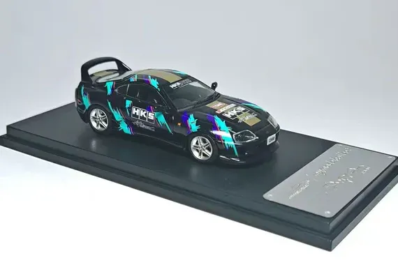 TOYOTA Supra JZA80 *HKS* (1994), black/green