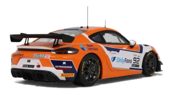 PORSCHE 718 Cayman GT4 RS Clubsport #92 E.Hayerdahl/N.Maloy GT4 European Series (2024), orange / white