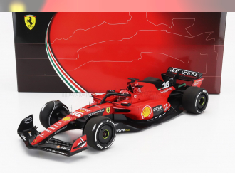 FERRARI F1 Sf-23 Team Scuderia Ferrari №16 4th Singapore Gp (2023) Charles Leclerc, Red Black