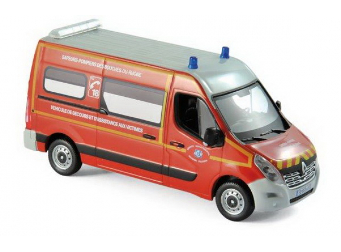 RENAULT Master III "Pompiers-VSAV" (пожарная скорая медицинская помощь) 2014