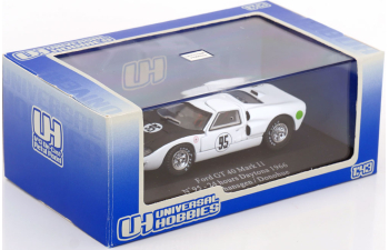FORD GT 40 MK II №95 24h Daytona, Hansgen/Donohue (1966), white/black