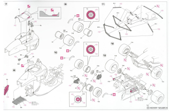Сборная модель Advan Lola T90-50