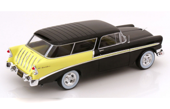 CHEVROLET Bel Air Nomad Custom (1956), black light yellow