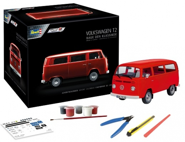 Advent Calendar VOLKSWAGEN T2 Bus - Build your Drem Car in 24 Days