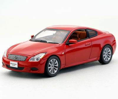 NISSAN Skyline COUPE 370 2008, red 
