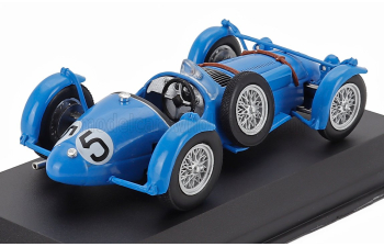 TALBOT Lago T26gs Team Louis Rosier №5 Winner 24h Le Mans (1950) Louis Rosier - Jean Louis Rosier, Light Blue