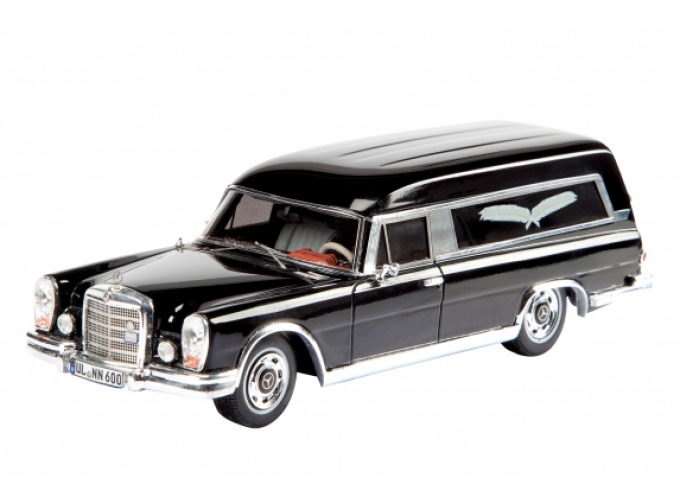 MERCEDES-BENZ 600 W100 Bestattungswagen, black