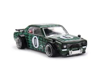 NISSAN Skyline GT-R (KPGC10) Cortez V1 (1969), green 