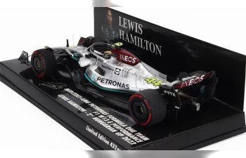 MERCEDES-BENZ GP F1 W13e Team Mercedes-amg Petronas F1 №44 2nd Hungarian Gp (2022) Lewis Hamilton, Silver Green