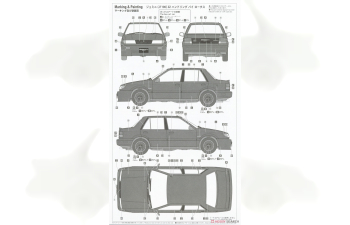 Сборная модель ISUZU Gemini Jt190 (zz Handling By Lotus) 1974