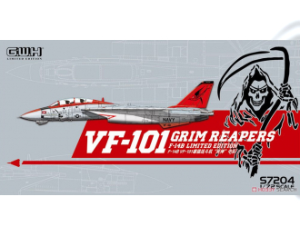 Сборная модель US Navy F-14B VF-101 "Grim Reapers"