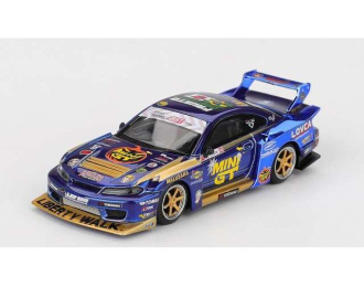 NISSAN Silvia S15 LB-Super Silhouette #555 Team Mini GT Liberty Walk Formula Drift (2025)