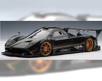 PAGANI Zonda R - carbon fiber pattern 2007, black