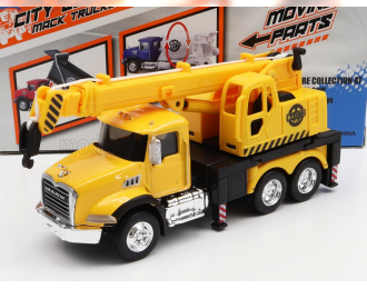 MACK Anthem Truck 3-assi Cane Gru (2020), Yellow Black