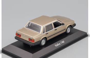 VOLVO 740 GL - 1986 - GOLD METALLIC