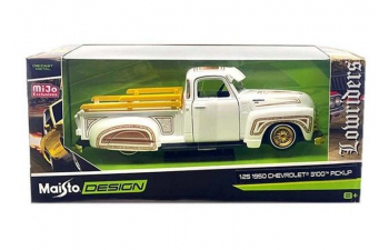 CHEVROLET 3100 Pick Up (1950), white/gold