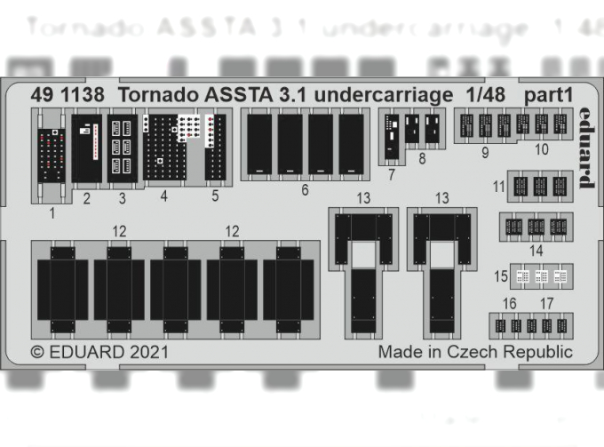 Фототравление для Tornado ASSTA 3.1 шасси