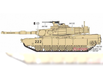 Сборная модель Танк M1A2 SEP 