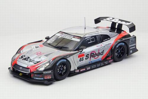 NISSAN R35 GT-R Super GT №46 Champion GT500 2011, silver