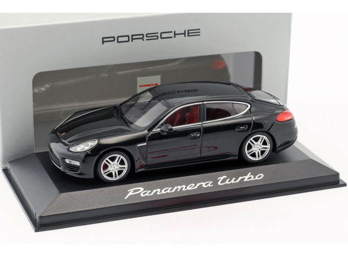 PORSCHE Panamera Turbo (2013), black