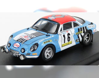 RENAULT Alpine A110 №16 Rally Tap (1974) B.Neyret - E.Vanoni, Light Blue White Red