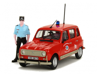 RENAULT 4TL "SDIS 79" c фигуркой (пожарно-спасательный) 1979